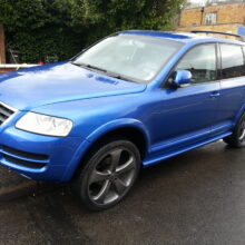 VW TOUAREG 2002-2006 WHEEL ARCHES +SIDE SKIRTS R50 LOOK