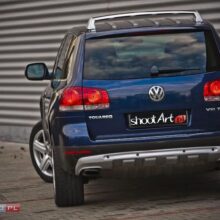 VW TOUAREG 02-06 rear bumper spoiler