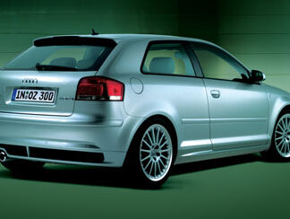 AUDI A3 8P 3DOOR REAR BUMPER SPOILER VOTEX STYLE