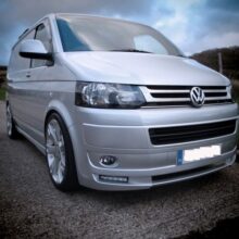 VW T5 face-lifting front bumper spoiler abt