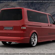 VW T5 REAR BUMPER MAGNUS FOR VANS OR CARAVELLE AND MULTIVANS
